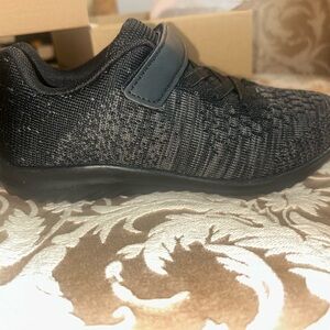 Black Knit Sneakers